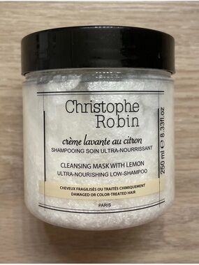 Christophe Robin ~ Hair Cleansing Mask with Lemon Ultra Nourishing